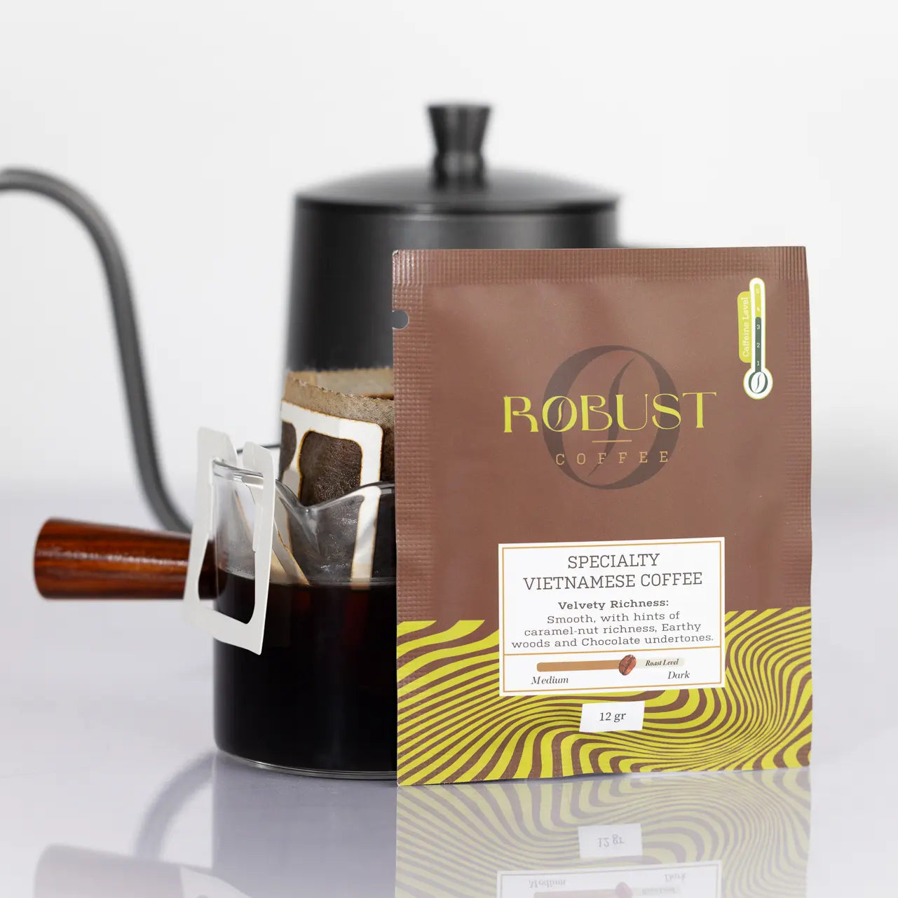 Velvety Richness – Vietnamese Drip Coffee – Level 3 (5 x 12g)