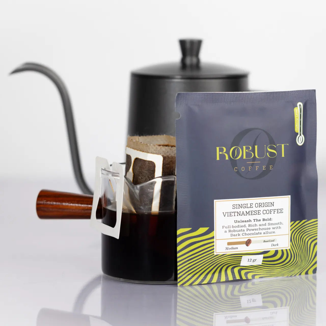 Unleash The Bold – Vietnamese Drip Coffee – Level 5 (5 x 12g)