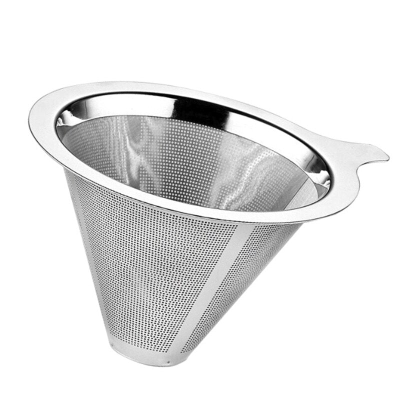 Reusable Stainless Steel Pour Over Coffee Filter